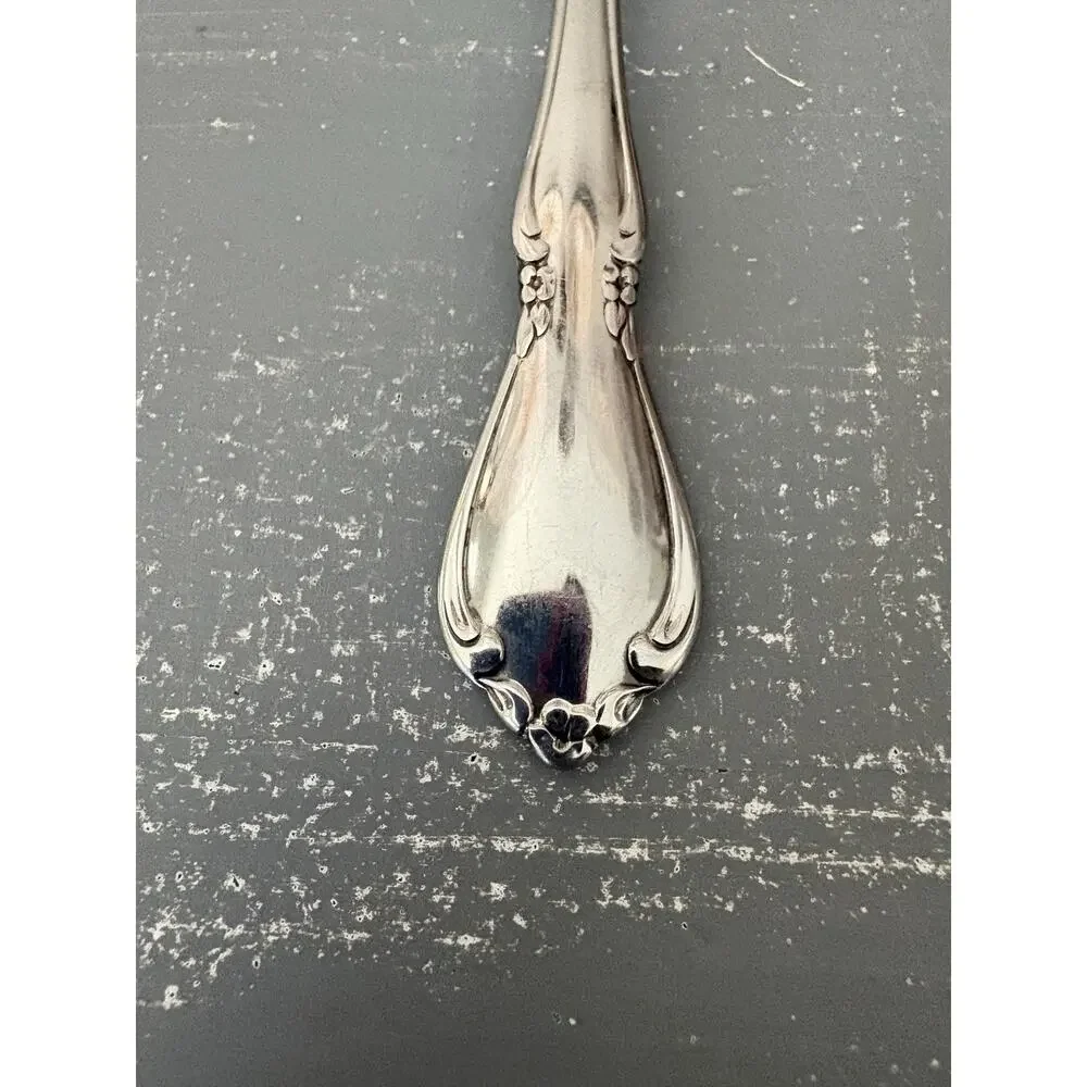 Vintage Oneida Chateau Slotted Pie Server OneidaCraft Deluxe Stainless Steel
